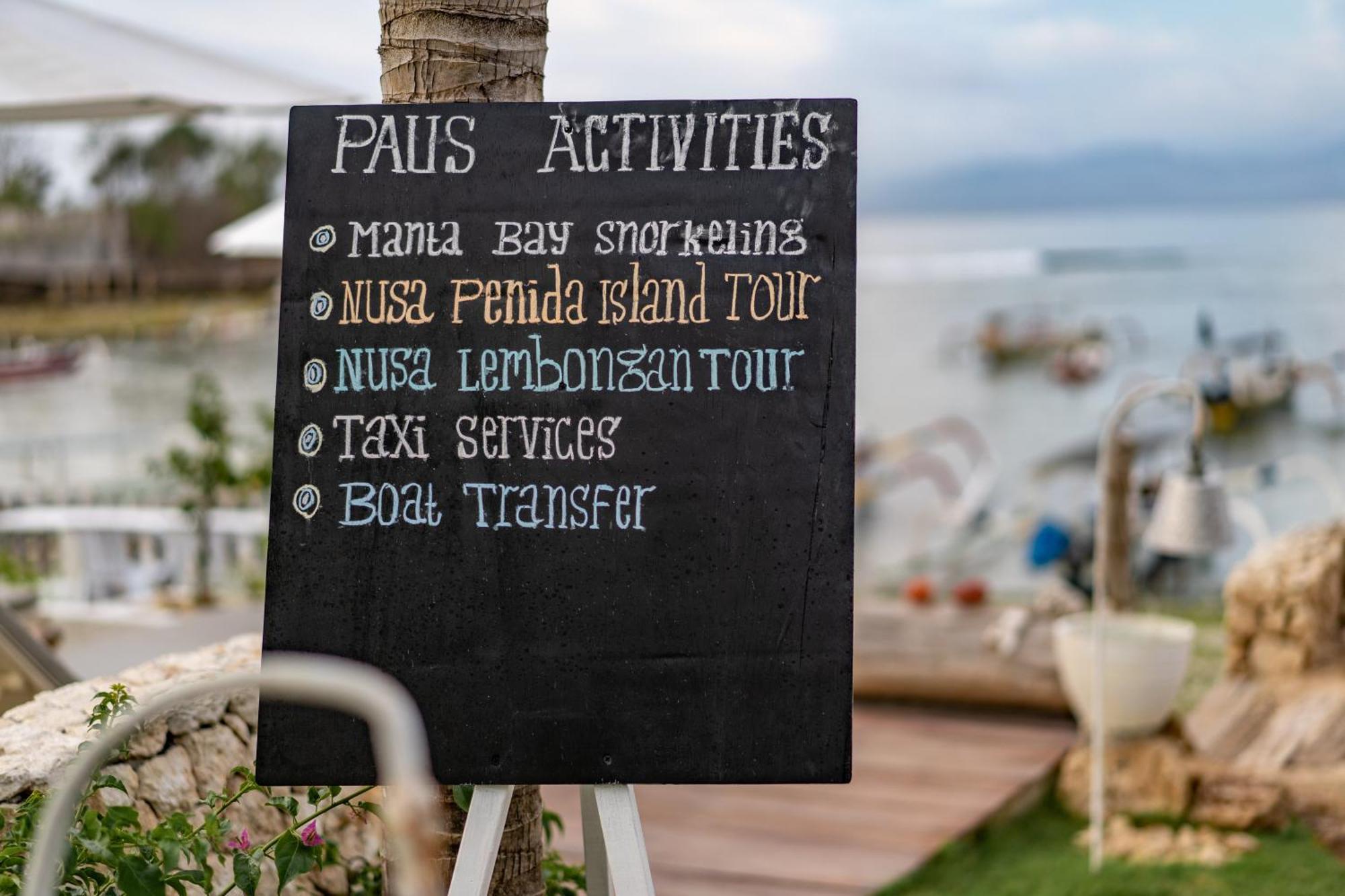 Paus Putih Hotel 蓝梦岛 外观 照片